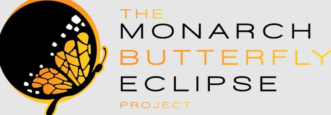 제왕나비 일식 프로젝트 로고. ('Monarch Butterfly Eclipse Project' 홈페이지 갈무리) 2024.04.02.