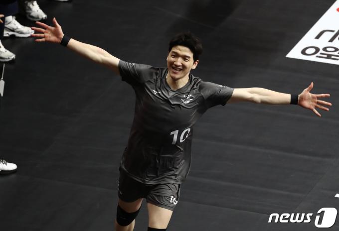 [사진] 정지석 '통합우승 가자'