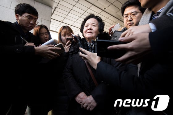 '이태원 살인사건' 피해자 故 조중필 씨 어머니 이복수 여사 ⓒ News1 유승관 기자