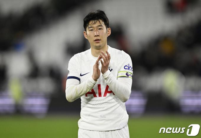 웨스트햄과의 경기를 1-1로 마친 손흥민 ⓒ 로이터=뉴스1