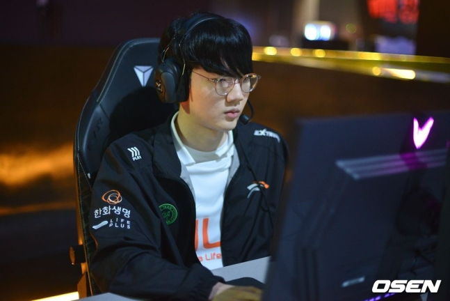 한화생명은 지난달 15일 T1을 상대로 '쌍포' 제카-바이퍼 듀오를 앞세워 2-1 승리를 거뒀다. 사진은 한화생명 원거리 딜러 '바이퍼' 박도현. /사진=OSEN