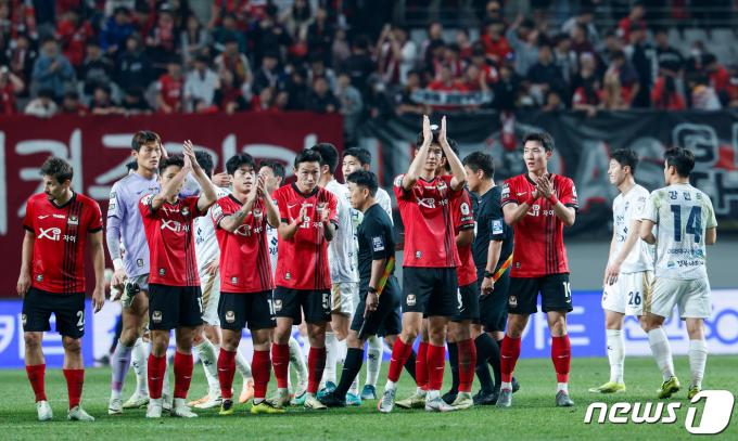 [사진] FC 서울, 김천 상무 상대 5:1 대승