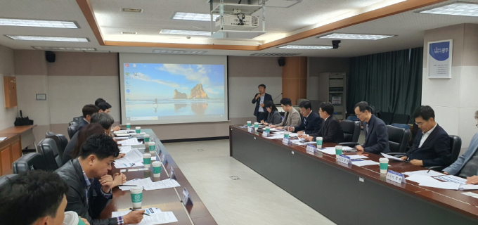 광주광역시가 4일 광주테크노파크에서 '국립치의학연구원 광주 유치 실무협의체 회의'를 개최하고 있다.