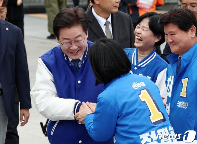 [사진] '이재명이 부산에'