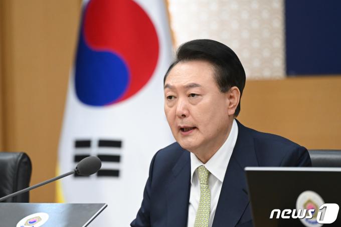 윤석열 대통령다. (대통령실 제공) 2024.4.2/뉴스1 ⓒ News1 안은나 기자