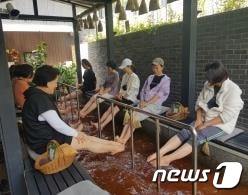 피톤치드 샤워 프로그램.(서울시 제공)ⓒ 뉴스1
