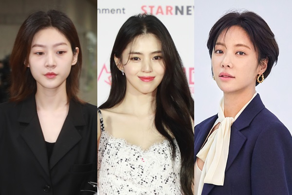 '빛삭'한 게시물로 곤혹을 치른 스타들이 있다. 사진은 배우 김새론, 한소희, 황정음(왼쪽부터)./사진=머니투데이