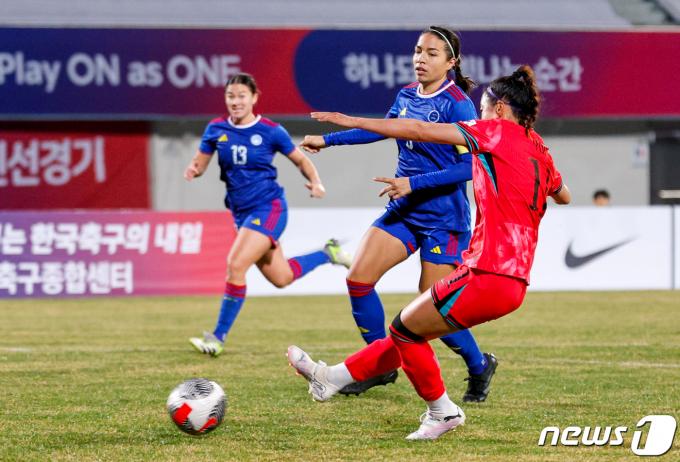 [사진] 최유리 '드디어 골'