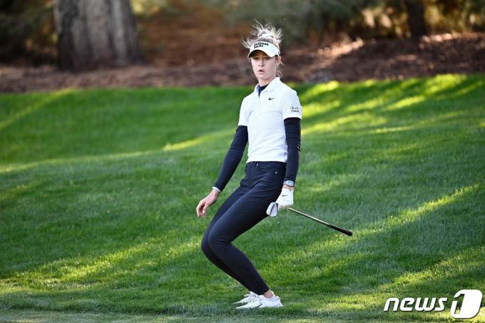 LPGA투어 4개 대회 연속 우승에 도전하는 넬리 코다(미국). ⓒ AFP=뉴스1