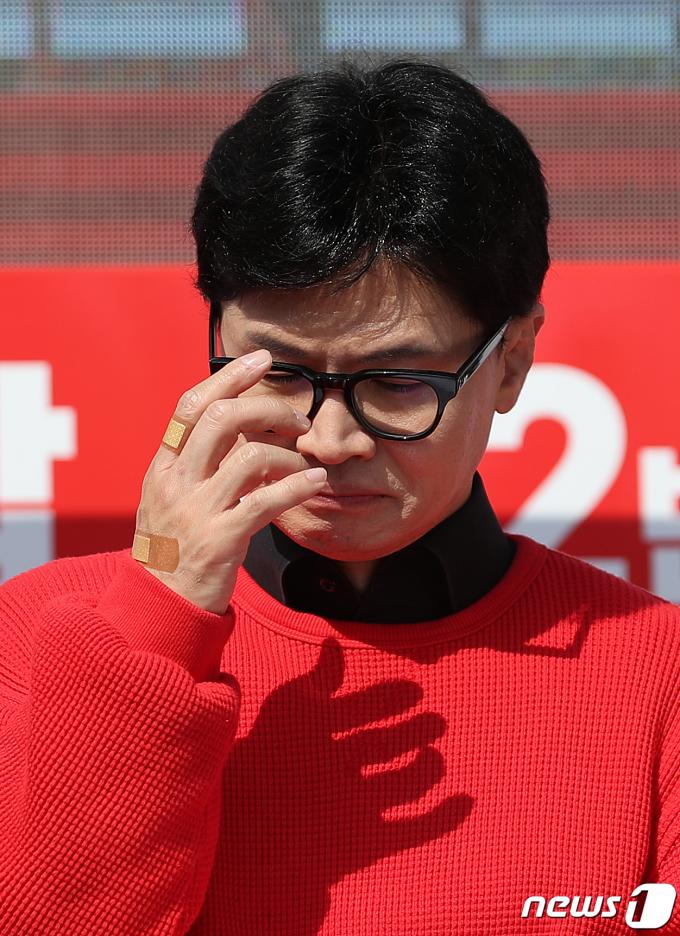 [사진] 역대 최고 사전투표율 '한동훈 위원장의 전략은?'