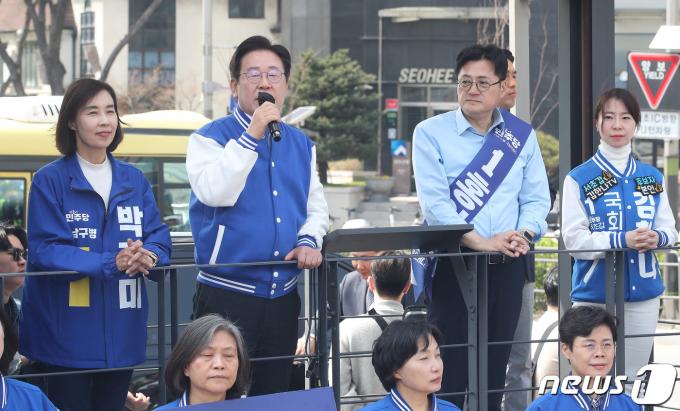 [사진] 서초 찾은 이재명 대표