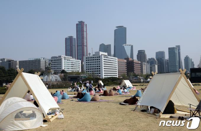 [사진] 국회 잔디 피크닉