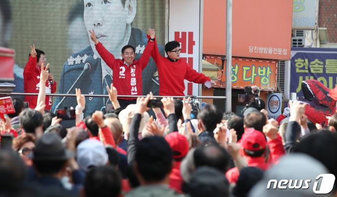 [사진] 당진 민심에 호소