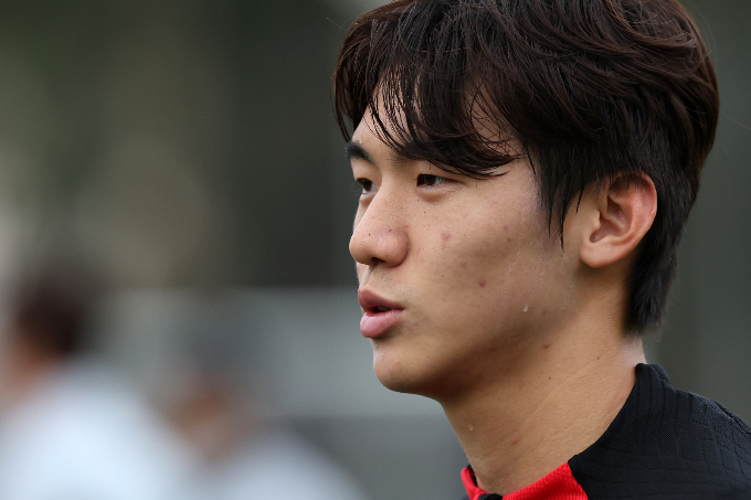 대한축구협회(KFA)가 8일 브렌트포드의 차출 거부 의사로 김지수의 한국 U23 대표팀 명단 제외를 밝혔다. 사진은 지난해 6월 한국 U20 월드컵 4강전 각오를 밝히는 김지수. /사진=뉴스1