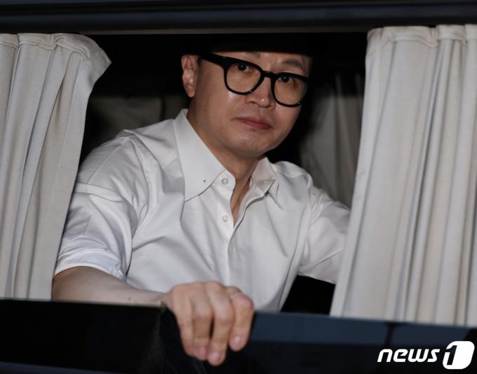 [사진] 한동훈 '다음일정으로'