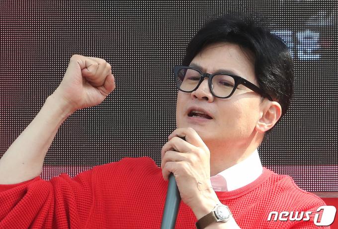 한동훈 국민의힘 총괄선거대책위원장 2024.4.5/뉴스1 ⓒ News1 임세영 기자
