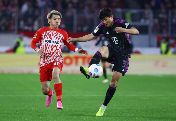 독일 프로축구 바이에른 뮌헨 김민재가 UCL 아스널 원정경기 출전 선수 명단에 포함됐다. /사진= 로이터