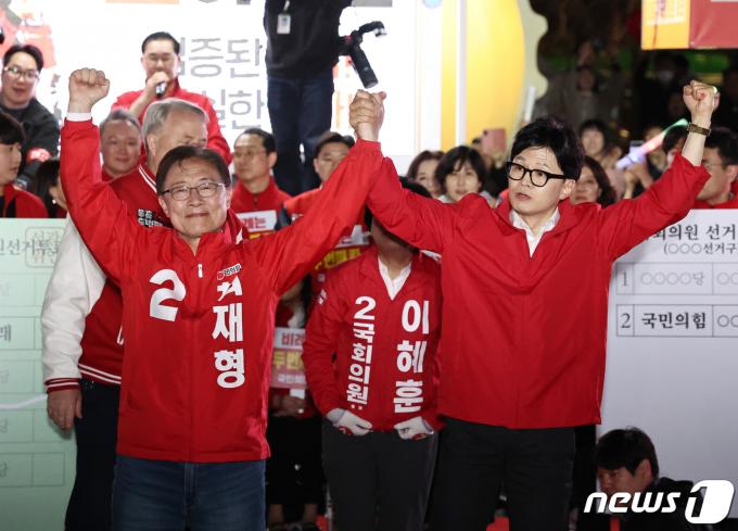 [사진] 한동훈 '최재형과 함께'