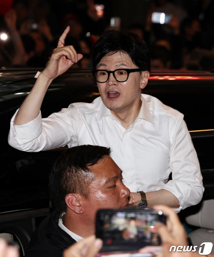 [사진] 한동훈 '딱 한 표만'