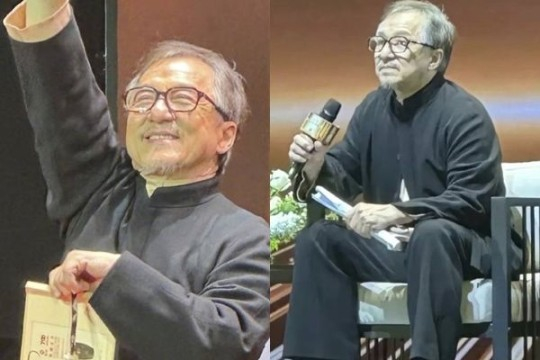  홍콩 배우 성룡의 근황이 공개됐다. /사진=웨이보 캡처