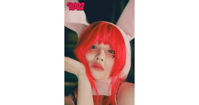 (여자)아이들 우기가 솔로 앨범 콘셉트 포토를 공개했다. /사진=큐브엔터테인먼트