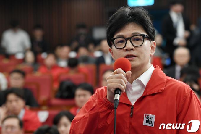 [사진] 한동훈 비대위원장 