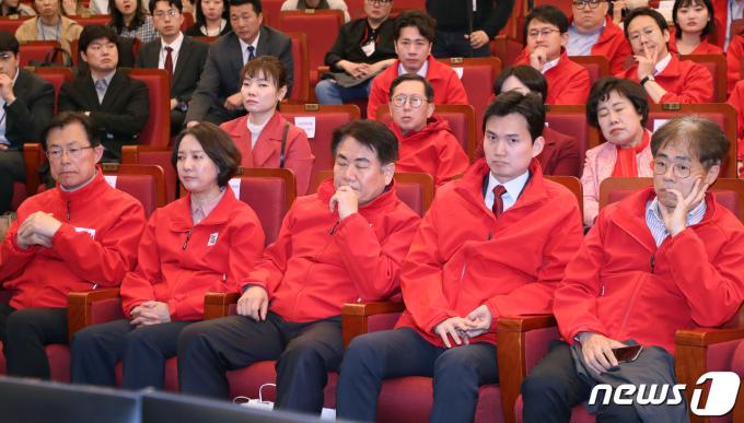 [사진] 침통한 국민의힘 지도부