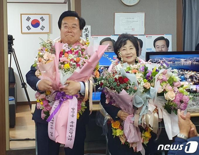 [사진] 국민의힘 박상웅·당선 확실