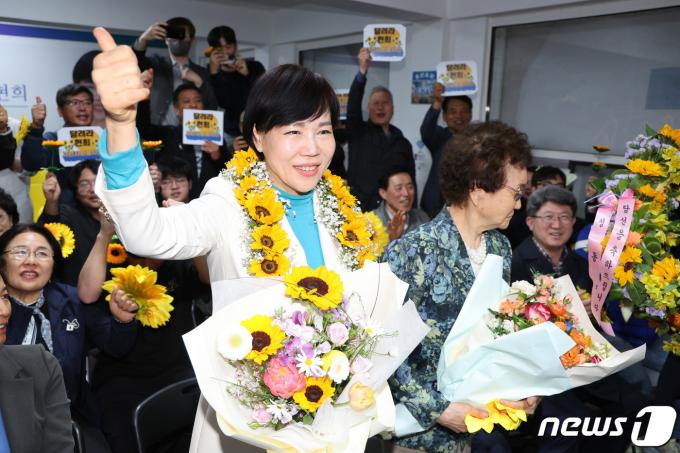 [사진] 한강벨트 격전지 승리 앞둔 전현희