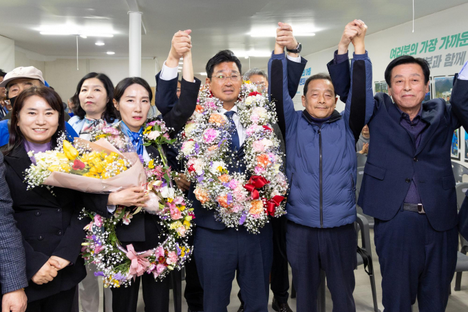 김태선 더불어민주당 후보가 제22대 국회의원 선거 울산 동구 당선됐다. /사진=뉴시스 
