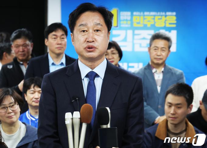 [사진] 수원정, 초접전 끝 민주당 김준혁 당선