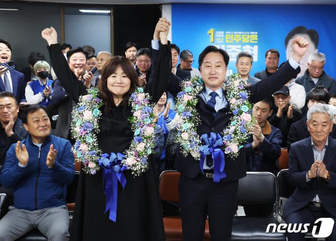 [사진] 수원정, 초접전 끝 민주당 김준혁 당선