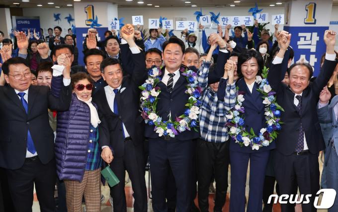 [사진] '정치1번지' 종로, 곽상언 후보 확실