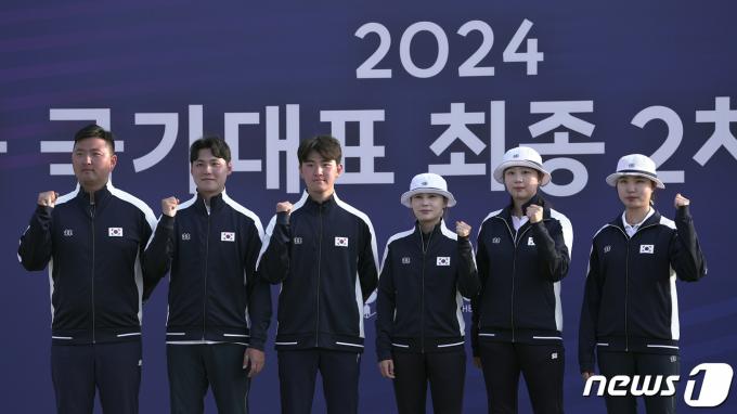 [사진] 파리행 태극궁사 6인 확정