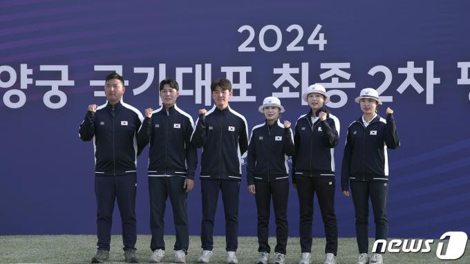 [사진] 파리행 태극궁사 6인 확정