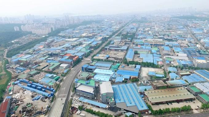  문화체육관광부·산업통상자원부·국토교통부가 모인 '문화가 있는 산업단지 조성' 특별전담팀(TF)이 12일 인천 남동국가산업단지에서 2차 현장 회의를 개최한다. 사진은 남동국가산업단지 전경./사진 제공=인천 남동구청
