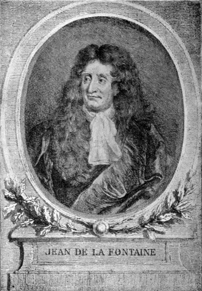 장 드 라 퐁텐(출처: 작자 미상. Jean de La Fontaine; translator: Elizur Wright, 삽화(1881), Wikimedia Commons, Public Domain)