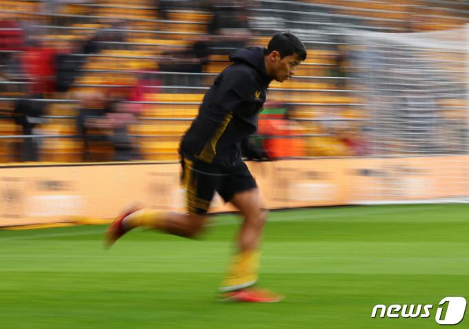 황희찬이 약 2개월 만에 EPL 복귀전을 치렀다.ⓒ 로이터=뉴스1