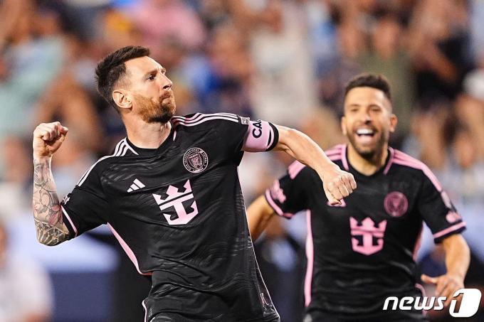 미국 메이저리그사커(MLS)의 리오넬 메시. ⓒ AFP=뉴스1