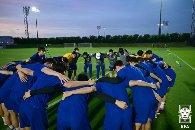 [사진] U-23 '최선을 다하자'
