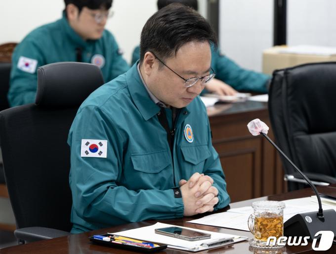 [사진] 조규홍 장관 '고심'