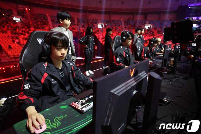 [사진] 결승 진출한 T1