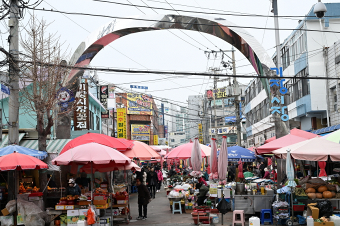 기장시장 전경/사진=기장군