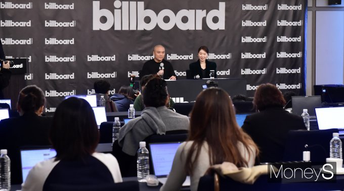[머니S포토] 빌보드CEO 방한·빌보드코리아 론칭 간담회