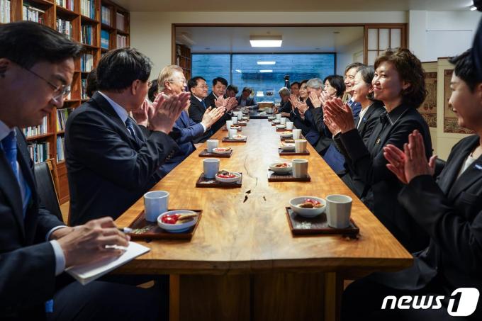 [사진] 조국혁신당, 문재인 전 대통령 예방
