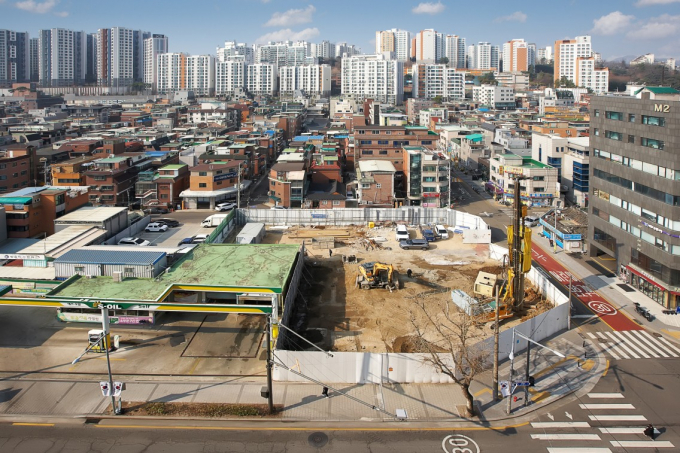 부동산플래닛이 서울시내 알짜 역세권 개발부지 네곳의 매각주관사로 선정됐다. 사진은 네곳 가운데 한 곳인 보문동5가 146-1 외 부지 전경. /사진=부동산플래닛