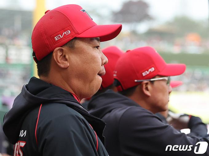 [사진] 이범호 감독, 7연승을 향해