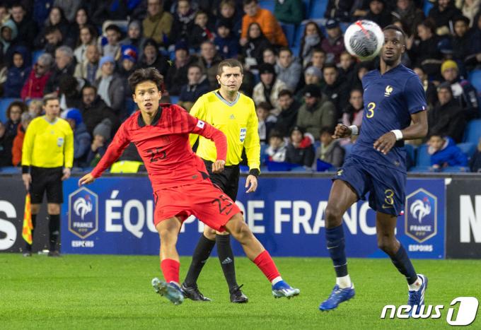 올림픽 축구 대표팀 엄지성/뉴스1 ⓒ News1 이준성 기자