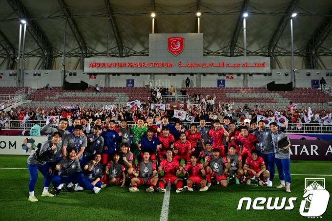 [사진] UAE에 승리한 U23 축구대표팀