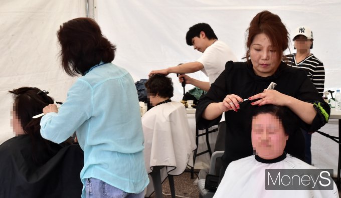 [머니S포토] 2024 동행서울 누리축제, 기능장과 함께한 미용문화